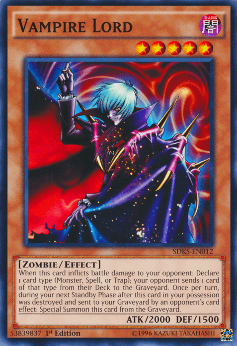 Vampire Lord [SDKS-EN012] Common - Josh's Cards