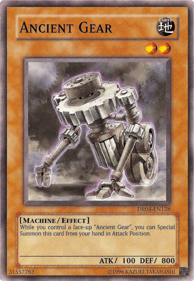 Ancient Gear [DR04-EN128] Common - Josh's Cards