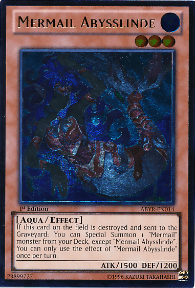 Mermail Abysslinde (UTR) [ABYR-EN014] Ultimate Rare - Josh's Cards