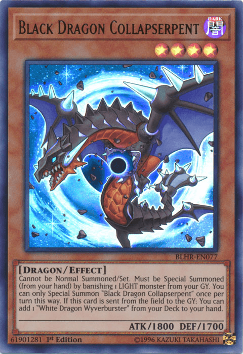 Black Dragon Collapserpent [BLHR-EN077] Ultra Rare - Josh's Cards