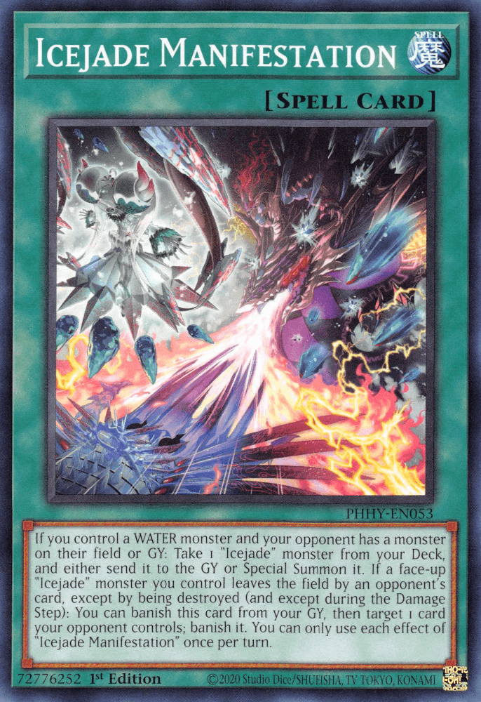 Icejade Manifestation [PHHY-EN053] Common - Josh's Cards
