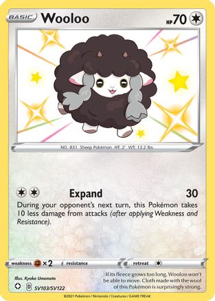 Wooloo [SV103] (Shiny Vault) Holofoil