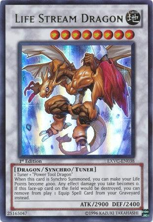Life Stream Dragon [EXVC-EN038] Ultra Rare - Josh's Cards