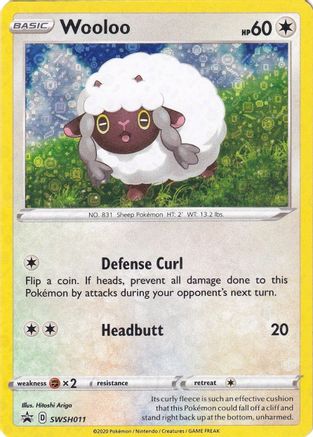 Wooloo - SWSH011 (General Mills) [SWSH011] (Miscellaneous Cards & Products) Holofoil