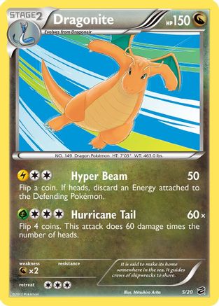 Dragonite (Dragon Vault) 005/20 - Blister Exclusives Holofoil