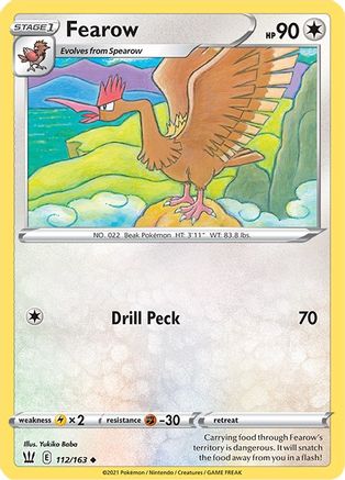 Fearow 112/163 - SWSH05 Battle Styles