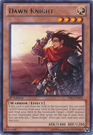 Dawn Knight [PRIO-EN033] Rare - Josh's Cards