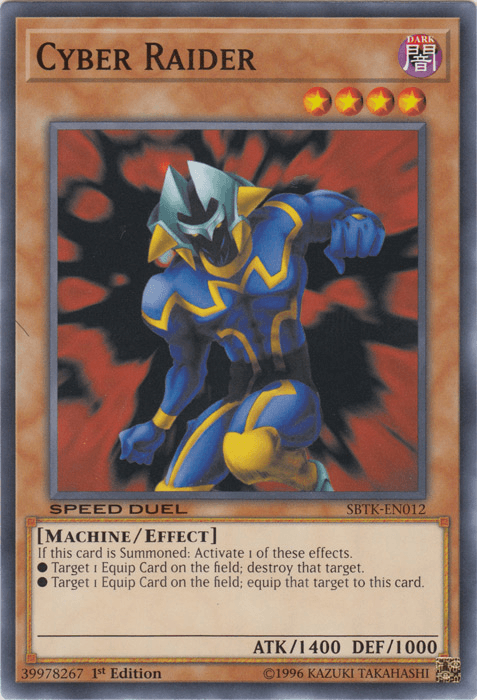 Cyber Raider [SBTK-EN012] Common - Josh's Cards