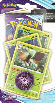 Pokemon: Chilling Reign Premium Checklane Blister [Decidueye]