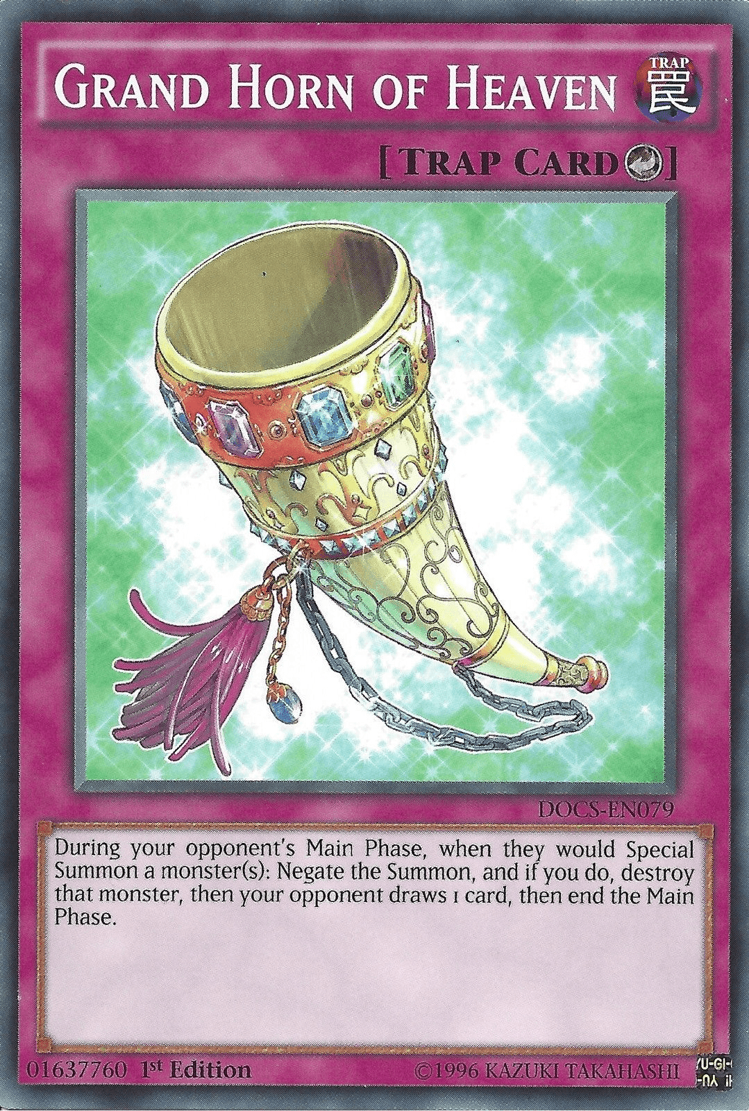 Grand Horn of Heaven [DOCS-EN079] Common - Josh's Cards