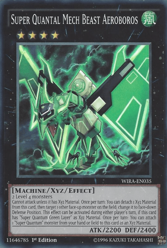 Super Quantal Mech Beast Aeroboros [WIRA-EN035] Super Rare - Josh's Cards