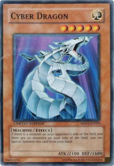 Cyber Dragon [MF03-EN010] Parallel Rare - Josh's Cards