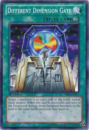 Different Dimension Gate [BP01-EN077] Starfoil Rare - Josh's Cards