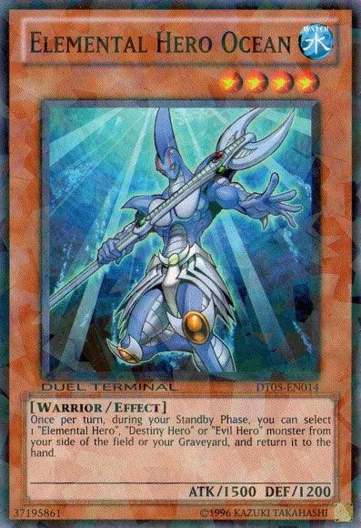 Elemental Hero Ocean [DT05-EN014] Common - Josh's Cards