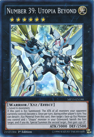 Number 39: Utopia Beyond [MP15-EN188] Super Rare - Josh's Cards