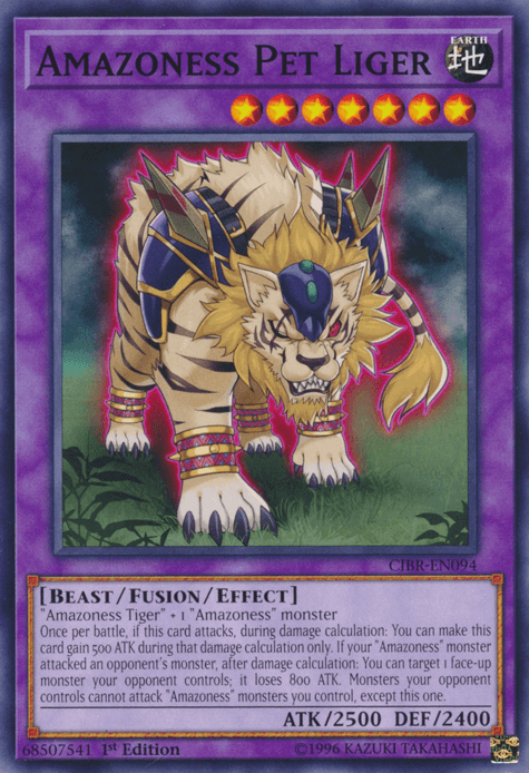 Amazoness Pet Liger [CIBR-EN094] Common - Josh's Cards