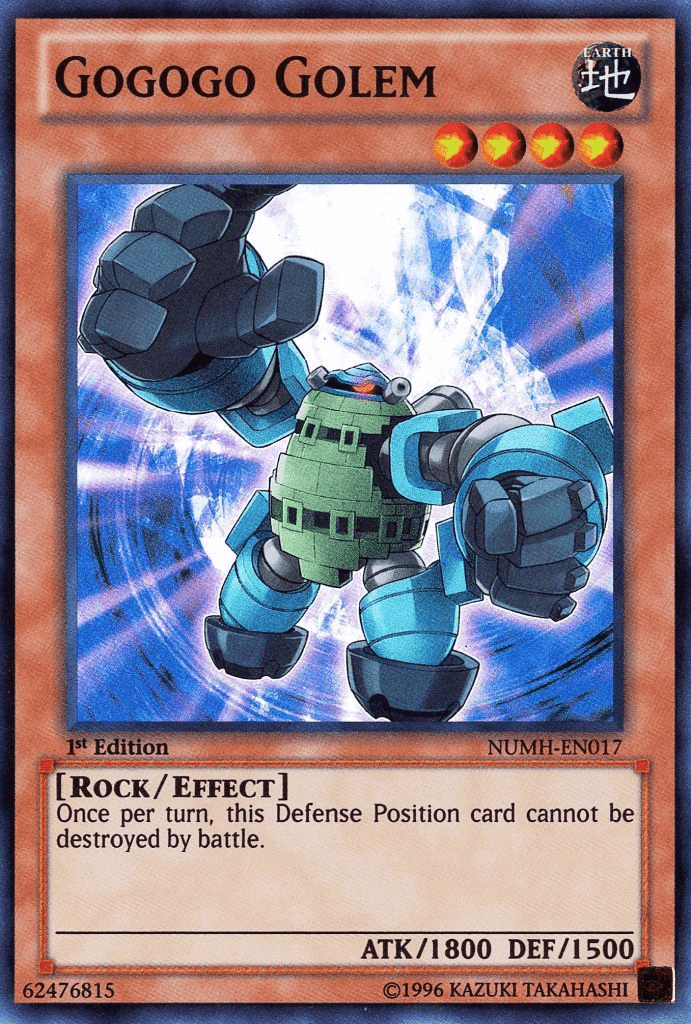 Gogogo Golem [NUMH-EN017] Super Rare - Josh's Cards