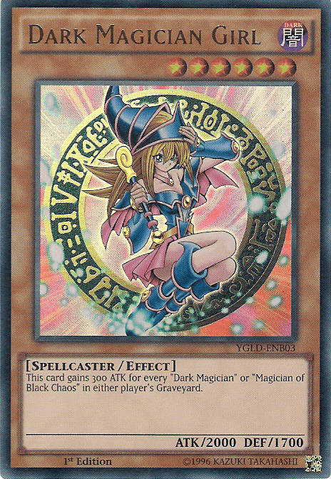 Dark Magician Girl [YGLD-ENB03] Ultra Rare - Josh's Cards