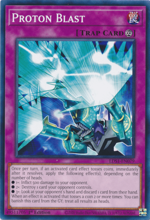 Proton Blast [LDS1-EN079] Common - Josh's Cards