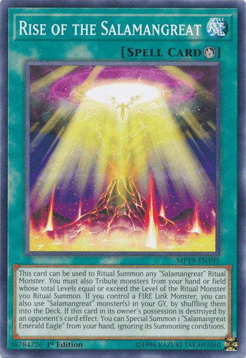 Rise of the Salamangreat [MP19-EN195] Common - Josh's Cards