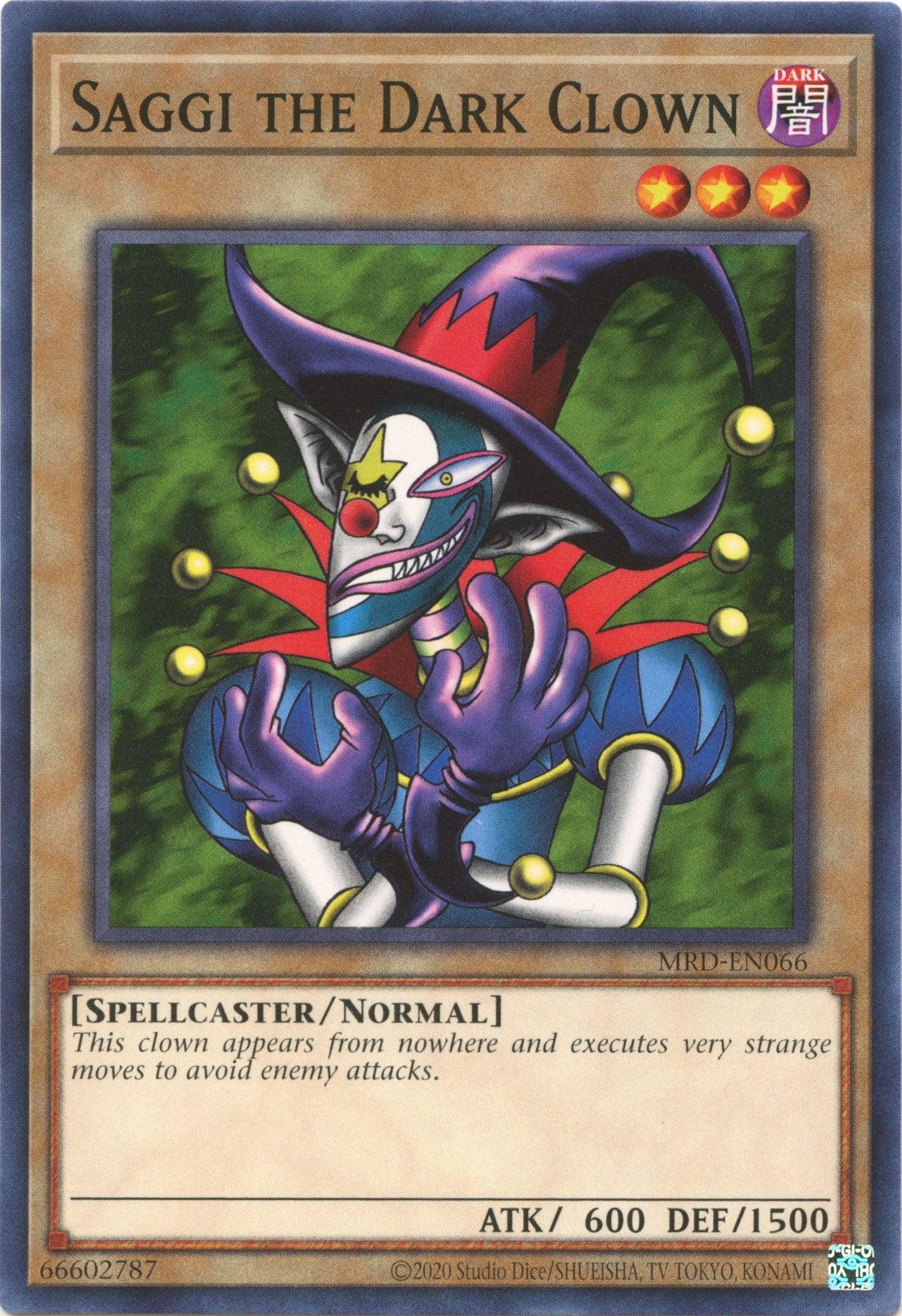 Saggi the Dark Clown (25th Anniversary) [MRD-EN066] Common - Josh's Cards