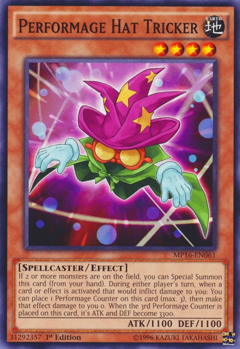 Performage Hat Tricker [MP16-EN061] Common - Josh's Cards