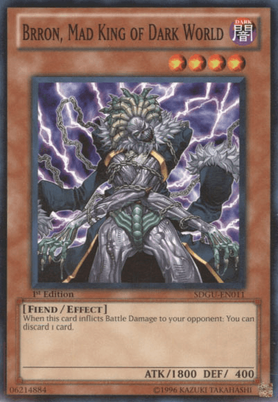 Brron, Mad King of Dark World [SDGU-EN011] Common - Josh's Cards