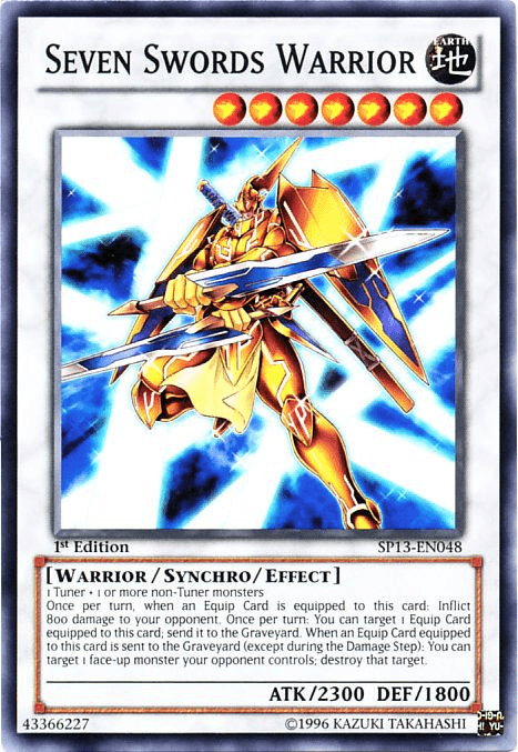 Seven Swords Warrior [SP13-EN048] Common - Josh's Cards