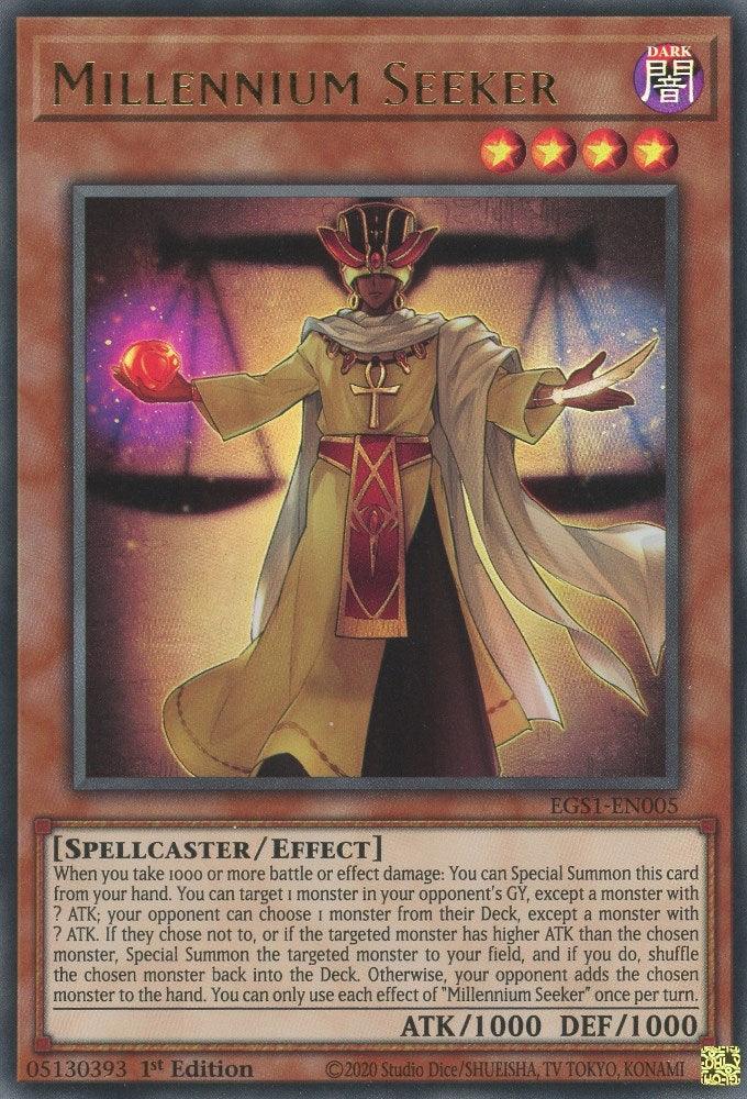 Millennium Seeker [EGS1-EN005] Ultra Rare - Josh's Cards