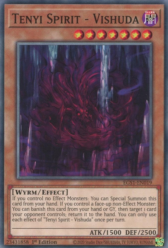 Tenyi Spirit - Vishuda [EGS1-EN019] Common - Josh's Cards