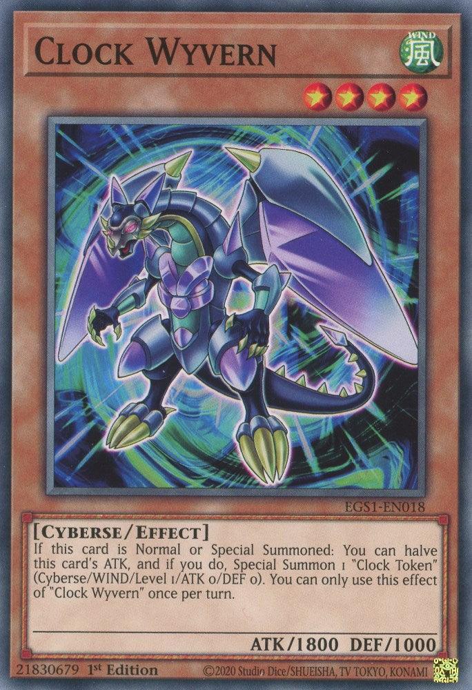 Clock Wyvern [EGS1-EN018] Common - Josh's Cards
