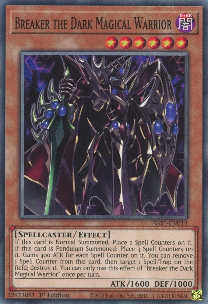 Breaker the Dark Magical Warrior [EGS1-EN014] Common - Josh's Cards