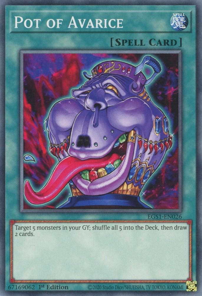 Pot of Avarice [EGS1-EN026] Common - Josh's Cards