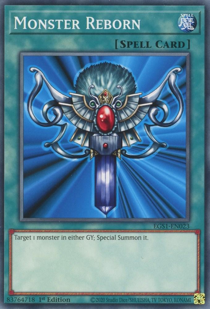 Monster Reborn [EGS1-EN023] Common - Josh's Cards