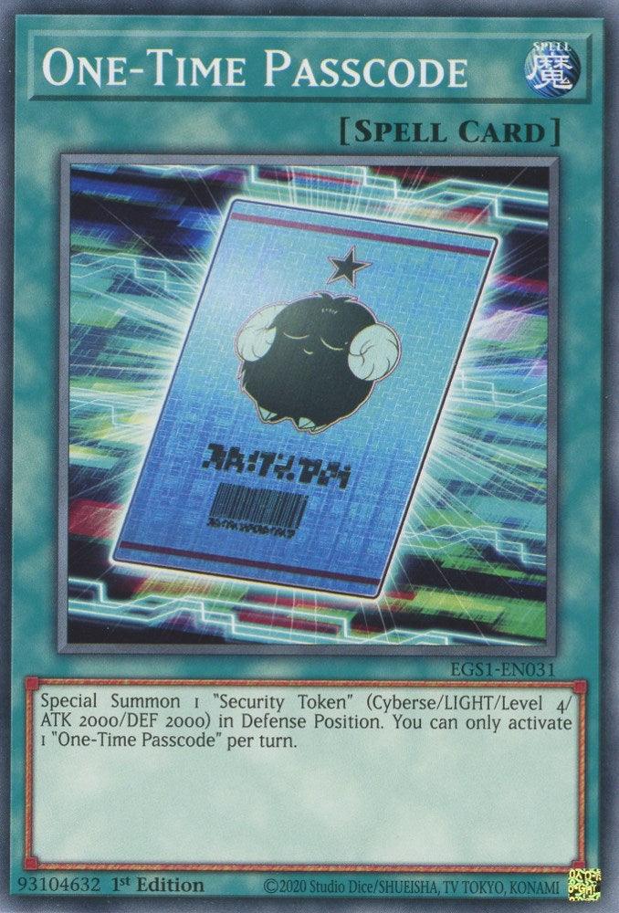 One-Time Passocde [EGS1-EN031] Common - Josh's Cards