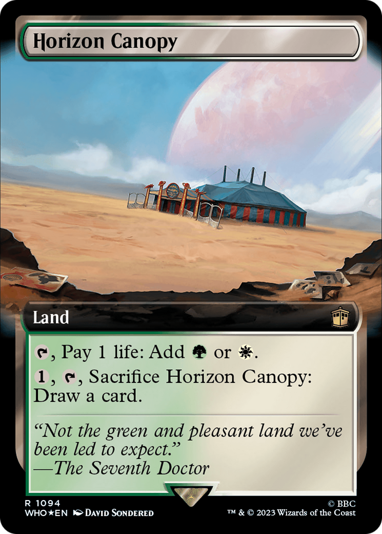Horizon Canopy (WHO-1094) - Doctor Who: (Extended Art) Foil