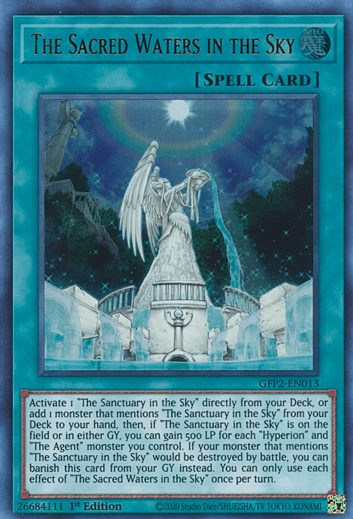 The Sacred Waters in the Sky [GFP2-EN013] Ultra Rare - Josh's Cards