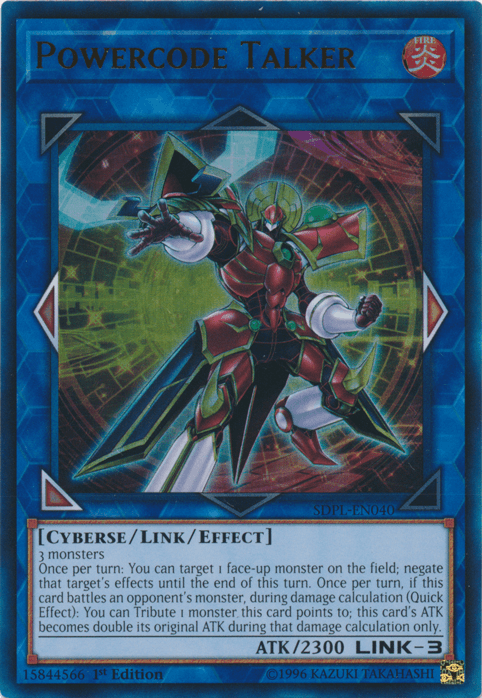 Powercode Talker [SDPL-EN040] Ultra Rare - Josh's Cards