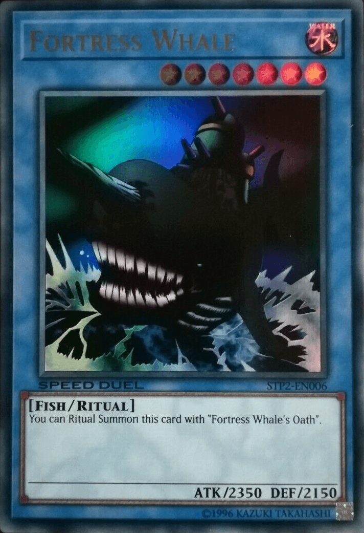 Fortress Whale [STP2-EN006] Ultra Rare - Josh's Cards