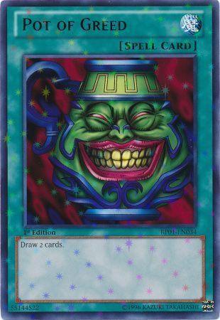 Pot of Greed [BP01-EN034] Starfoil Rare - Josh's Cards