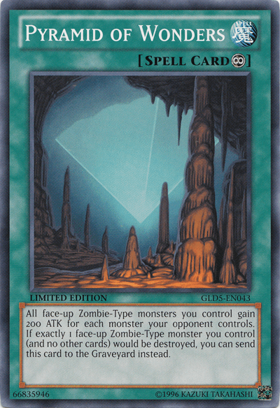 Pyramid of Wonders [GLD5-EN043] Common - Josh's Cards