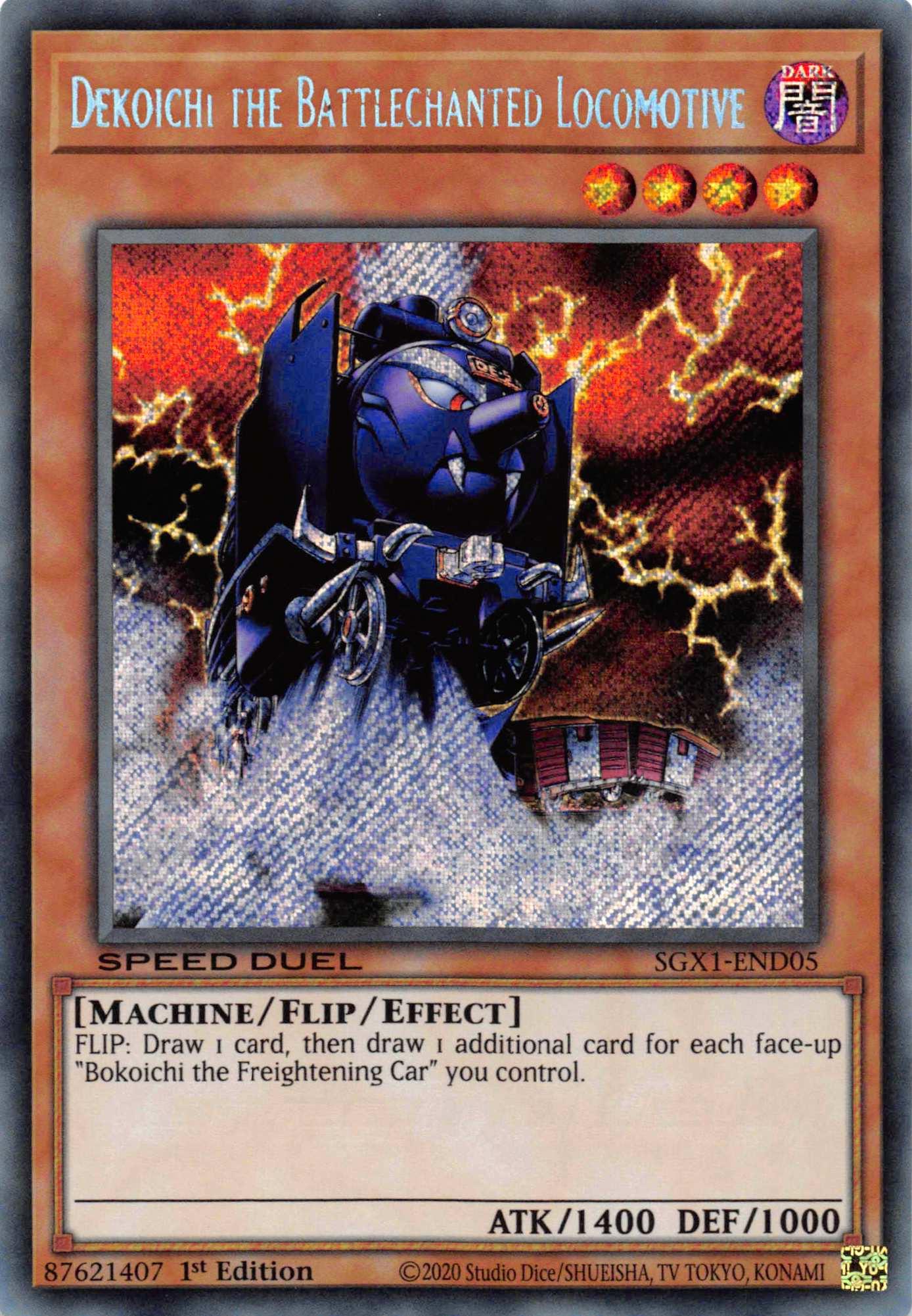Dekoichi the Battlechanted Locomotive [SGX1-END05] Secret Rare - Josh's Cards