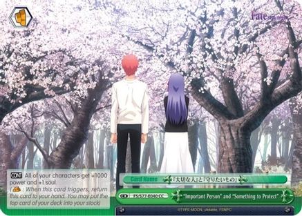 "Important Person" and "Something to Protect" (FS/S77-E040 CC) - Fate/stay night [Heaven’s Feel] Vol.2