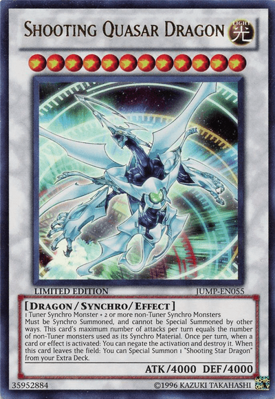 Shooting Quasar Dragon [JUMP-EN055] Ultra Rare - Josh's Cards