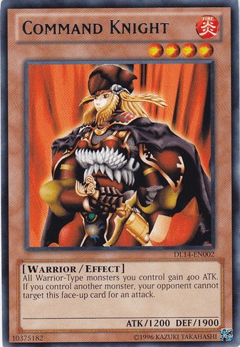 Command Knight (Blue) [DL14-EN002] Rare - Josh's Cards