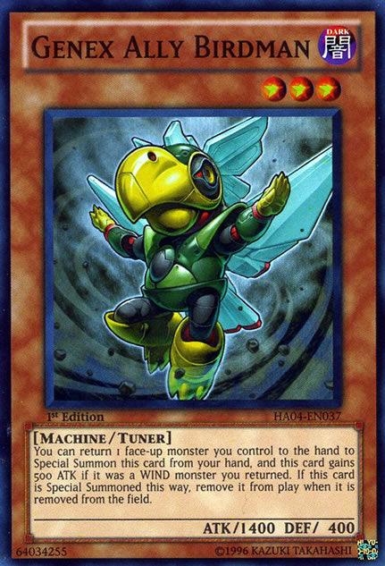 Genex Ally Birdman [HA04-EN037] Super Rare - Josh's Cards
