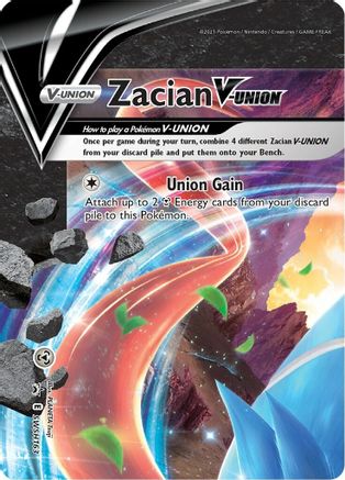 Zacian V-UNION [SWSH163] (SWSH Black Star Promos) Holofoil