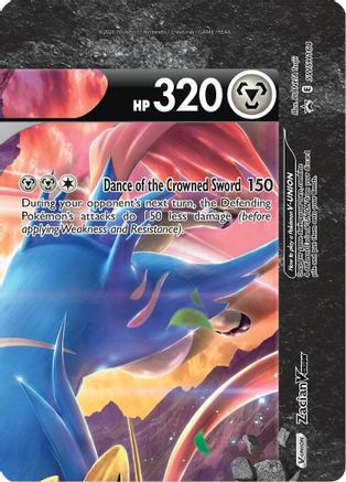 Zacian V-UNION [SWSH164] (SWSH Black Star Promos) Holofoil