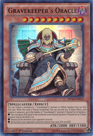Gravekeeper's Oracle [MP14-EN215] Ultra Rare - Josh's Cards