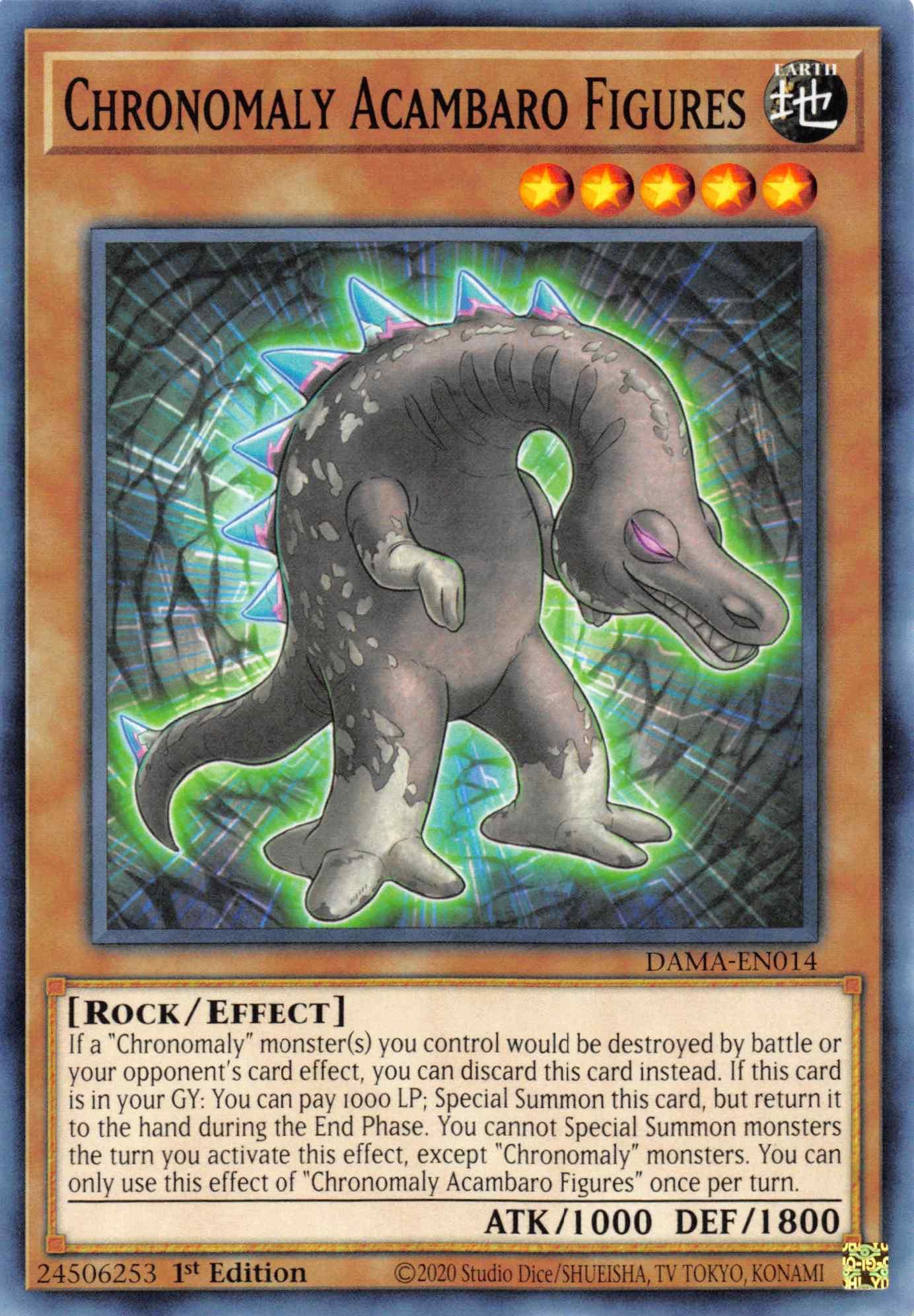 Chronomaly Acambaro Figures [DAMA-EN014] Common - Josh's Cards
